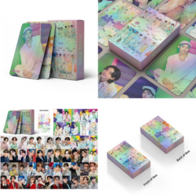 스트레이키즈 포카 포토카드 1박스(55장) 16종, 02.[홀로그램]AIR-FULL 재팬 2024