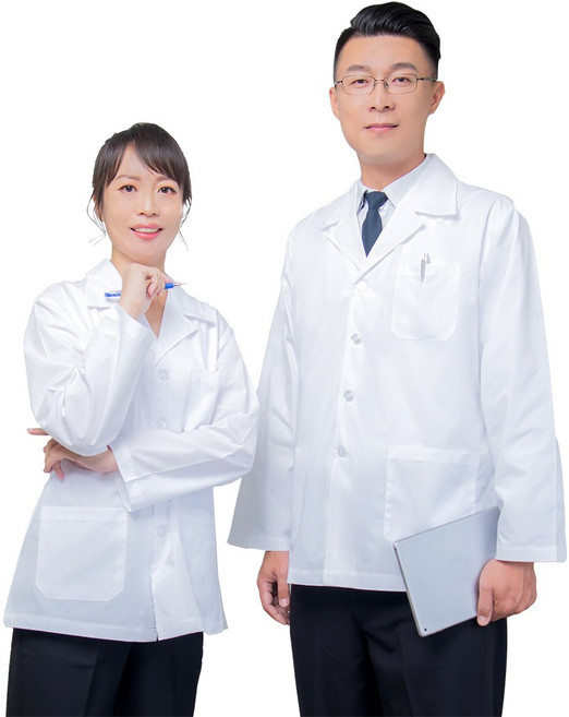 萊亞生活館 醫師服 藥師服 治療服 長袖薄款工作服