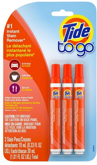 타이드 투고 휴대용 얼룩제거 펜, 10ml, 3개 - 쿠팡