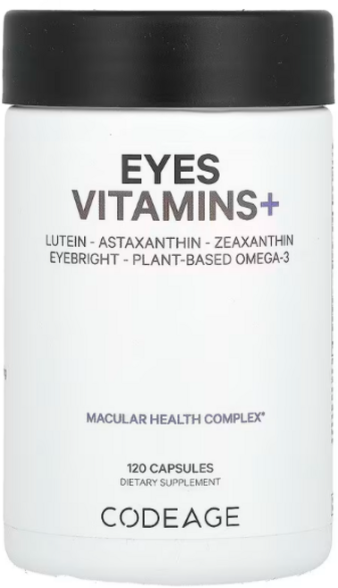 코드에이지 아이 비타민 머큘러 헬스 컴플렉스 캡슐, One Color, 120정, 1개