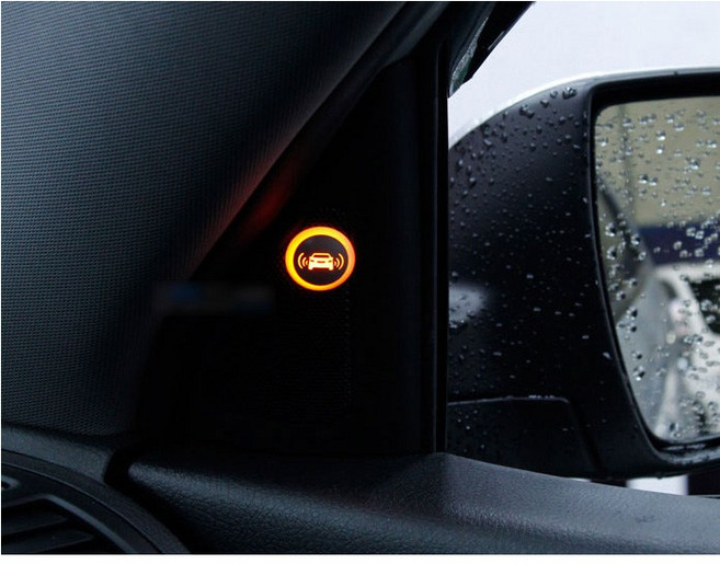 카비스 공용 BSA센서 BSD센서 측후방경보기 사각지대 감지기 경보기 공용타입, 실버