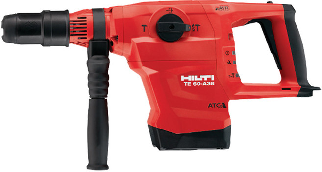HILTI 힐티 SDS MAX타입 충전식함마드릴 TE 60-A36 36V 베어툴 케이스포함, 1개