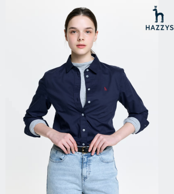 헤지스 여성용 아이코닉 페더트윌 셔츠