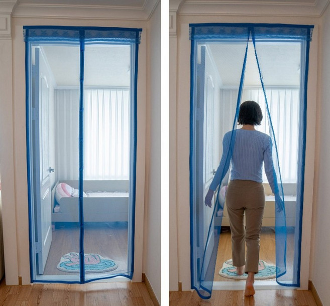 방충망 자석모기장 방문 현관 모기장 해충 모기퇴치, 1개