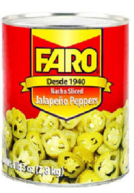 파로 나쵸 할라피뇨 슬라이스, 2개, 2.8kg