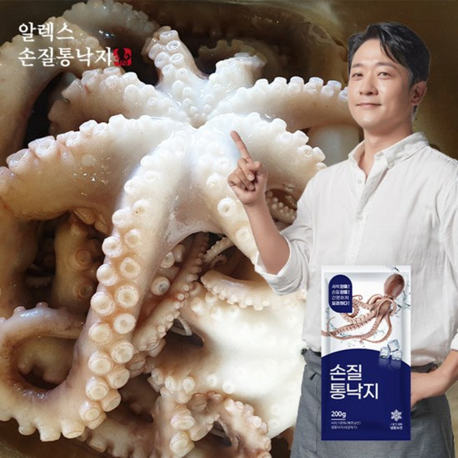 알렉스 손질낙지+ 매콤양념볶음소스 1병, 10개