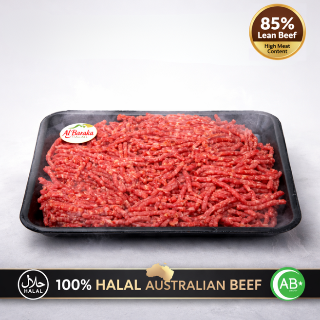 Halal Ground Beef Mince LOW FAT Australia 호주산 저지방 할랄 소민찌 다진 소고기 (민스), 1개, 500g