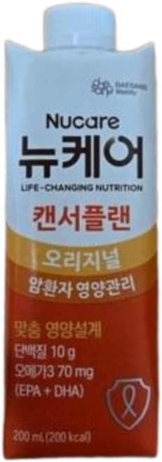 뉴케어 정품 캔서플랜 오리지널 환자영양식, 200ml, 30개