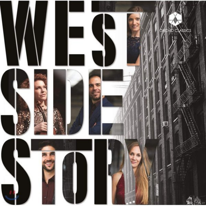 [CD] Melisma Sax Quartet 레너드 번스타인: 웨스트 사이드 스토리 [색소폰 4중주와 바이올린 연주 버전] (Bernstein: West Side Story), Orchid Classics, CD