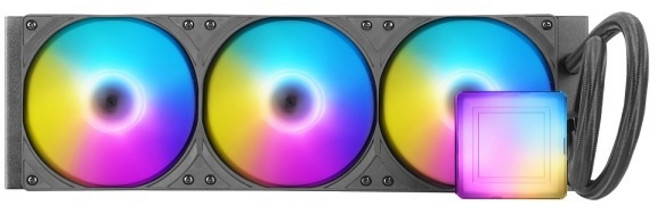 다크플래쉬 아쿠아루믹 DL-360 ARGB 블랙, 1개, 상품, 단일