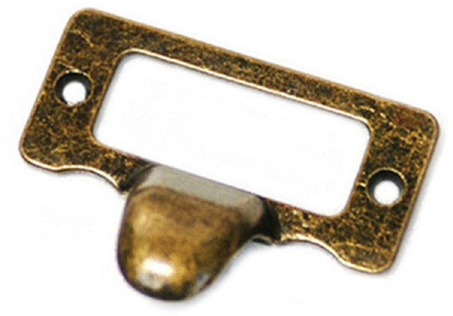 아이베란다 박스손잡이 가구손잡이 명찰 서랍 장농 싱크대 손잡이, 02.명찰손잡이 엔틱 (소) OF, 1개