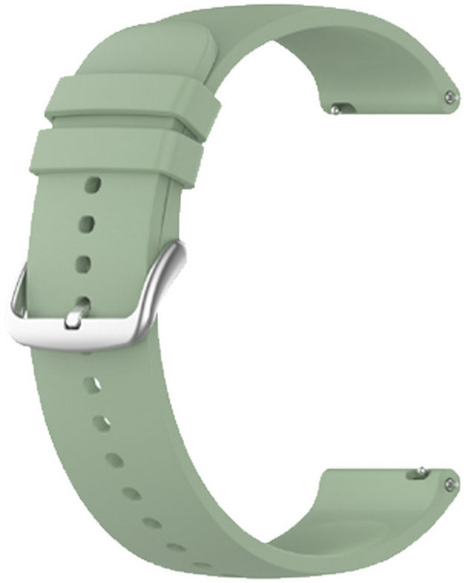 오네꼬네 샤오미 레드미 워치5 라이트 액티브 호환 스트랩 시계줄 기본 밴드 실리콘 버클 22mm, 1개, 말차그린