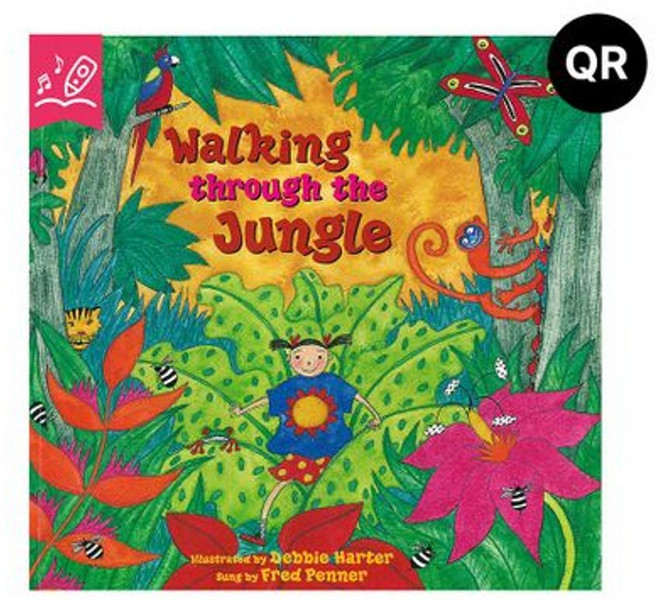노부영 싱어롱 세이펜 Walking Through the Jungle (with QR), JYBooks