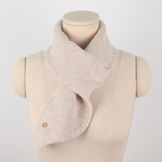 에스랑 밀키울 여성 쁘띠 미니 울 네키 머플러 목도리