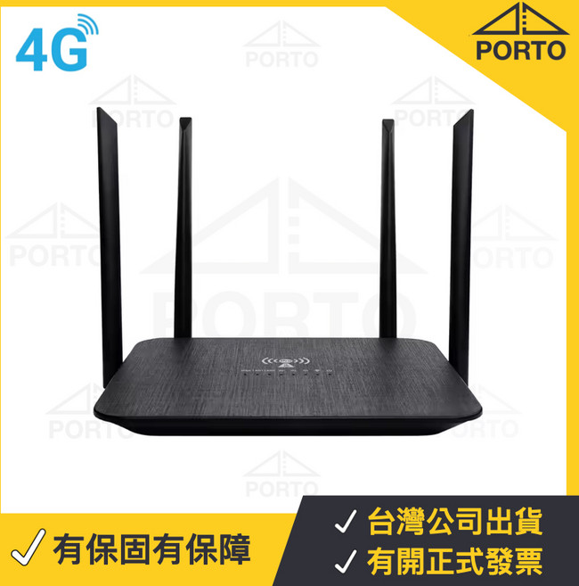 台灣晶片 4G分享器 SIM卡分享器, 1個, LT210F 4G路由器 -4天線快速版