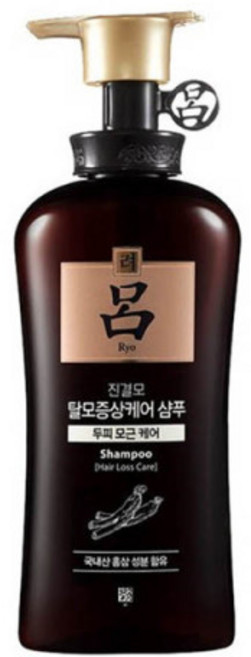 려 진결모 탈모증상케어 샴푸 490ml / 홍삼성분함유, 1개