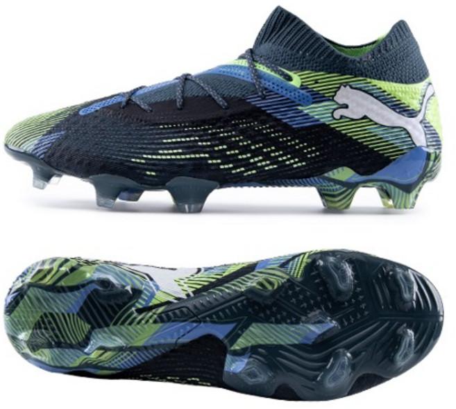 푸마 남성 축구화 퓨쳐7 얼티메이트 FG/AG 네이비 블루 미드