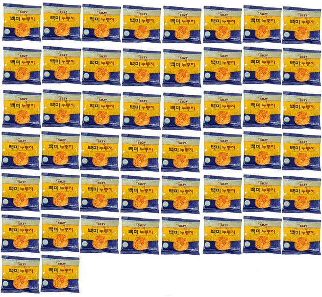 김선애 우리쌀 백미 누룽지 50봉세트(30g), 30g, 1