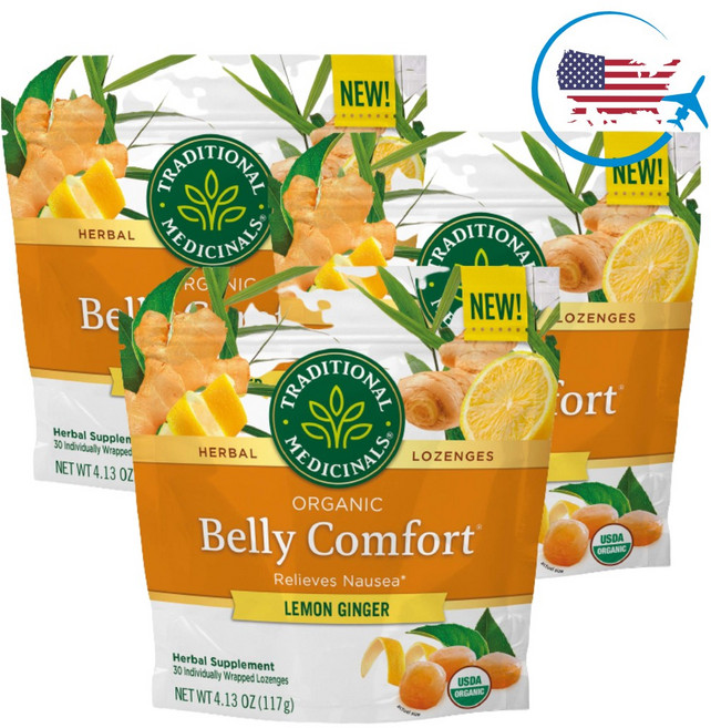 벨리 컴포트 임산부 입덧 멀미 메스꺼움 사탕 캔디 30정 3팩 CHECKYOU, 117g, 30개