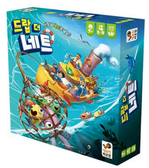 행복한바오밥 드랍 더 네트 보드게임, mix, 5개