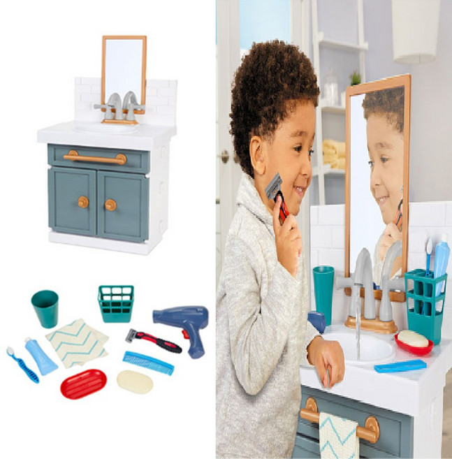 NAG 리틀타익스 퍼스트 세면대 유아놀잇감 욕실장난감 역할놀이세트