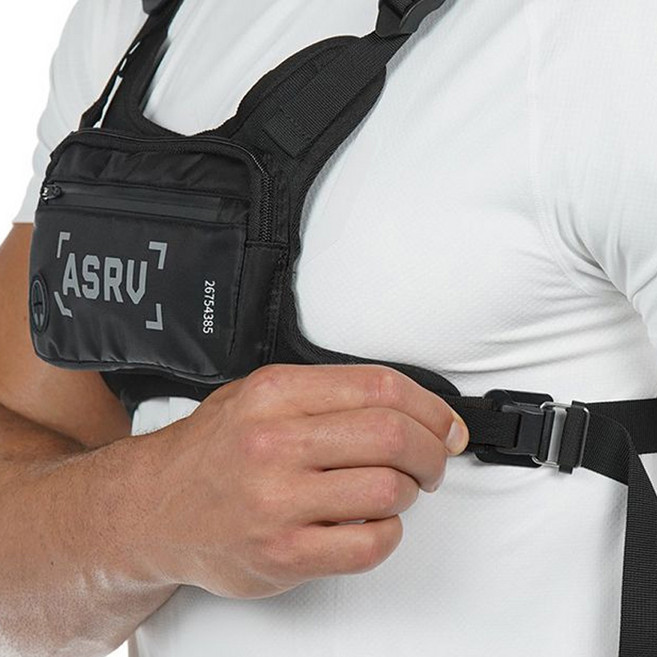 MDIVGYM 남성용 체스트백 가슴가방 조끼형 스포츠 러닝백