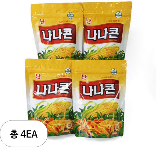 난나나콘, 154g, 4개