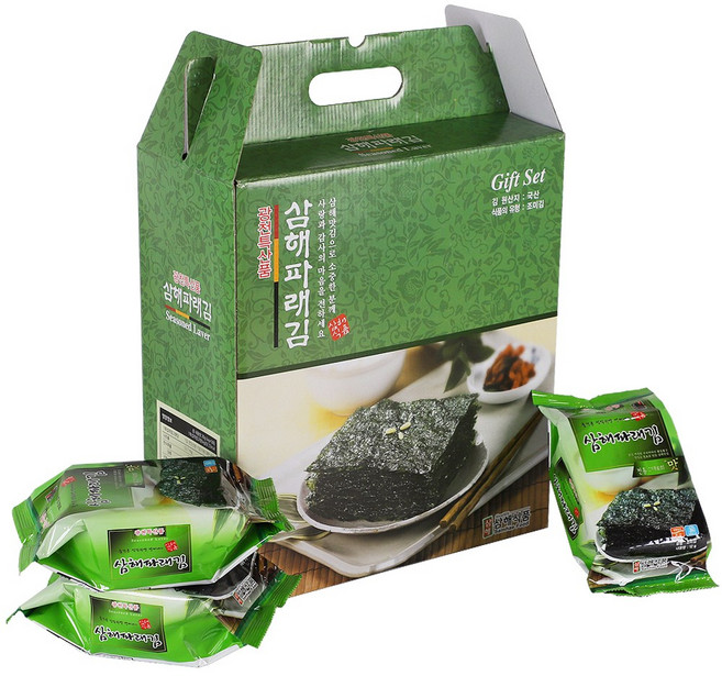 [삼해맛김] 광천김 5종 정말 맛있는 김, 1개, 20g