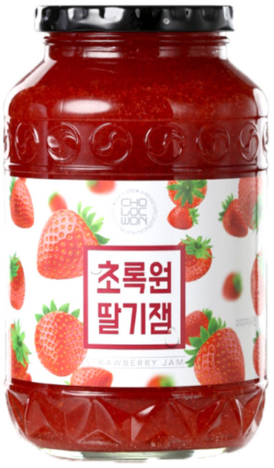 초록원 딸기잼, 1kg, 1개