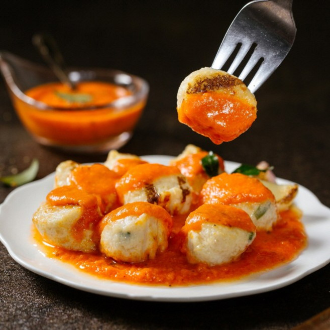 오쿡 한입 닭가슴살 소스볼 핫치즈맛, 10개, 100g