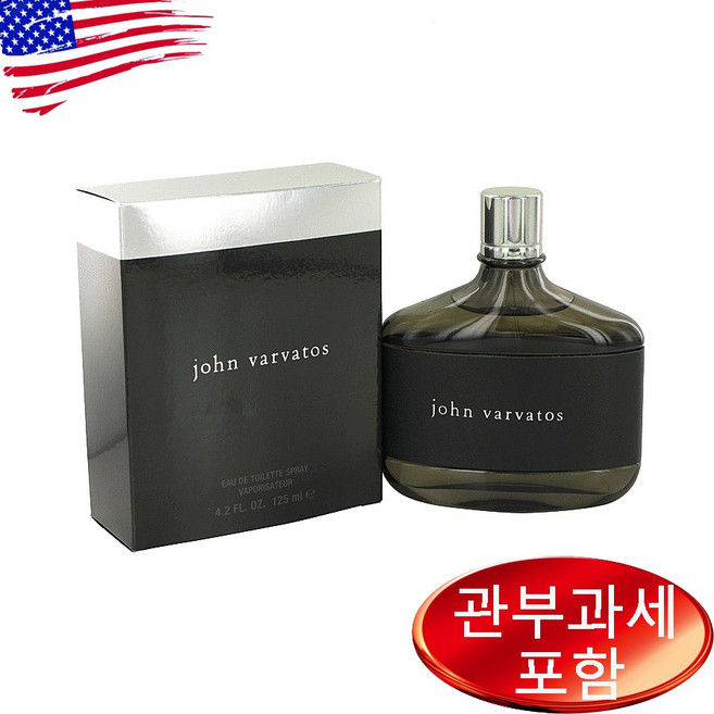 John Varvatos 4.2 oz MEN 존 바바토스, 1개, 125ml
