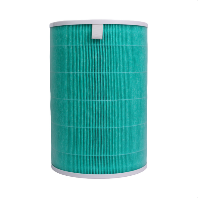 샤오미 미어에 공기청정기 필터 그린 헤파 카본 호환 1 2 S H 3 C H 프로 + 필터지1매, 1개, [호환] 샤오미 공기청정기 필터 - 그린