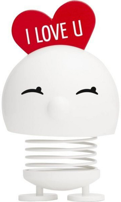 홉티미스트 Hoptimist 스칸디나비아 디자인 미디엄 러브 빔블 높이 13인치 화이트, White, Medium