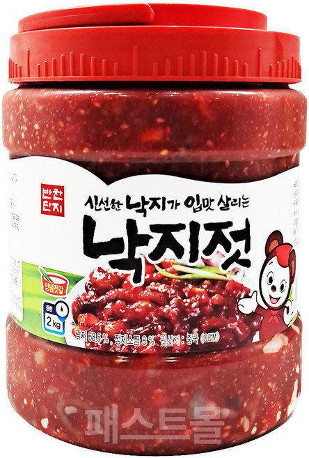 반찬단지 낙지젓 2Kg 양념 젓갈 이강산닷컴, 1개