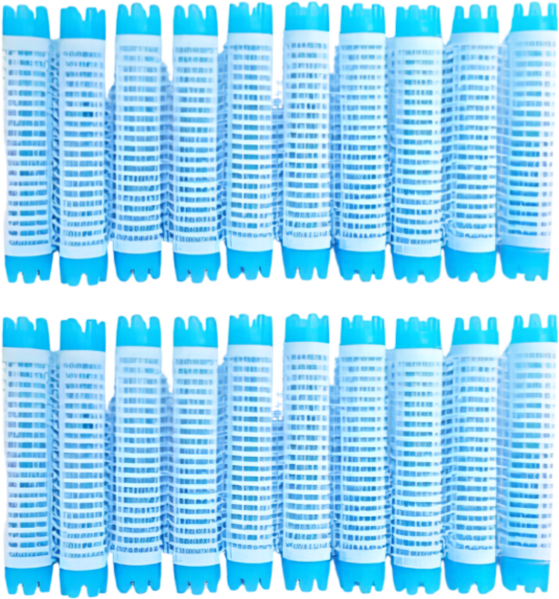 옐로구르미 찍찍이 파마롯드 셀프파마 뿌리볼륨 펌 20P 1호 2호 3호 4호, 1SET, 4호 찍찍이 파마롯드(20P)