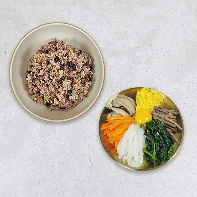 정월대보름 오곡밥+모둠나물 세트 냉동 밀키트 간편식 총8팩