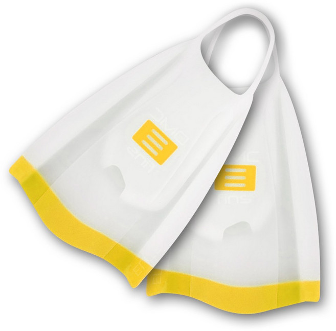 DMC 엘리트 캔디 숏핀 오리발 ELITE KANDY 가방 증정, 옐로우 S(240-245)