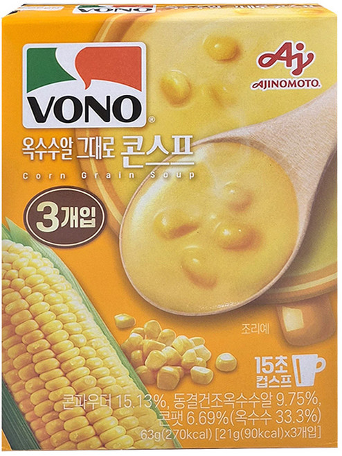 보노 컵스프 콘스프맛, 63g, 4개