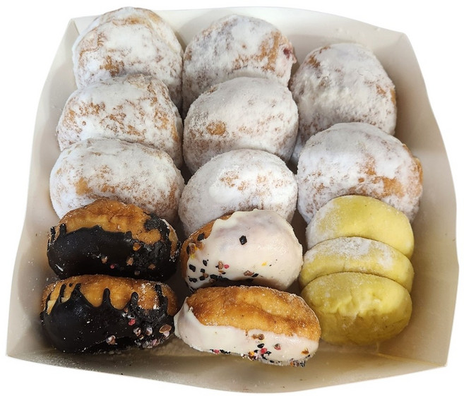 달콤한 필링과 감자로 만든 수제도넛, 15개, 990g