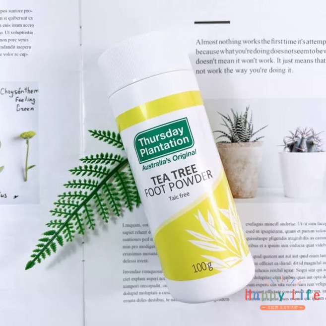 幸福泉 Thursday Plantation 澳洲茶樹腳粉 - 腳部乾燥、消臭、腳汗護理, 1個