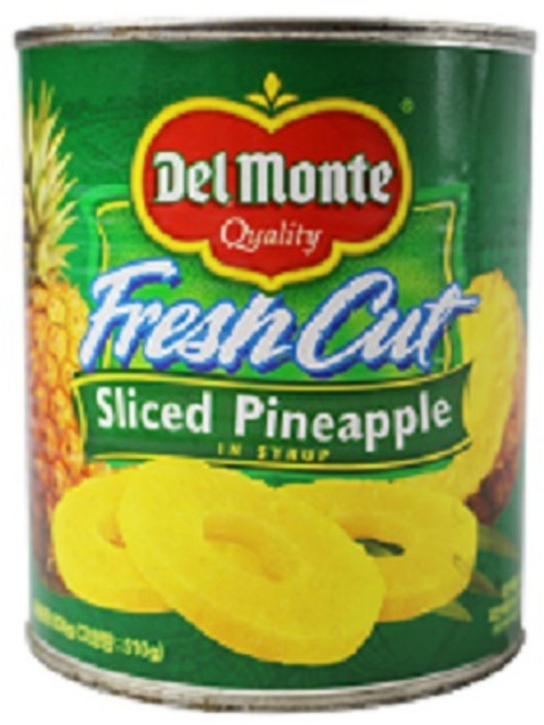델몬트 후레쉬컷 슬라이스 파인애플, 836g, 1개