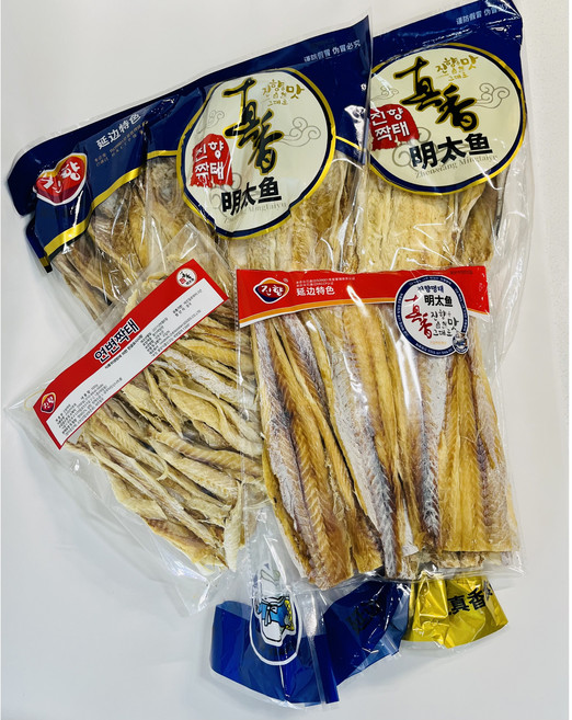 황태 술안주 맥주안주 짝태 손질먹태 짝태 포 황태포 북어포 연변짝태 북한동해 북어태, 1개
