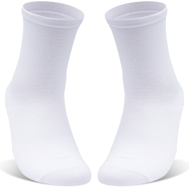 다안삭스 무압박 빅사이즈 큰발 왕발 조임없는 국산 무지 순면 긴목 양말 [270~320mm], 중목, 화이트 8족