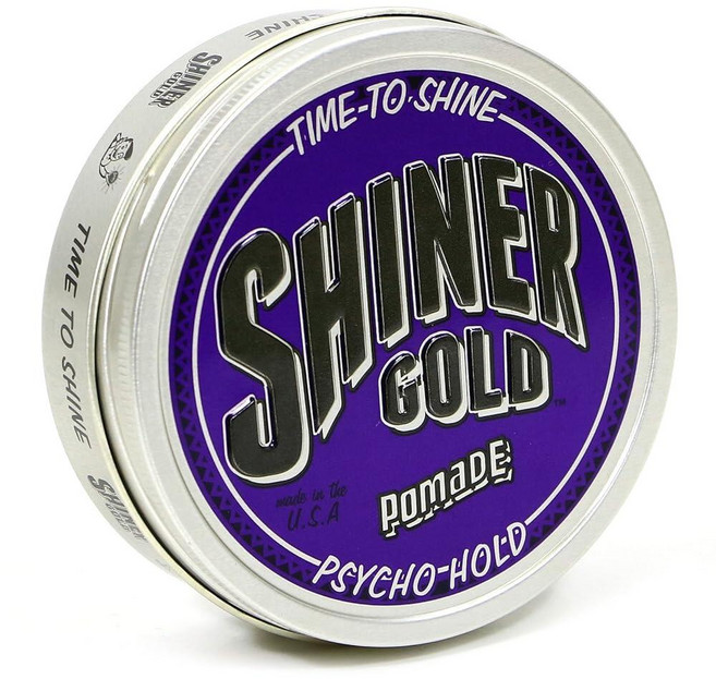 Shiner 골드 싸이코 홀드 포마드 112g, 1개