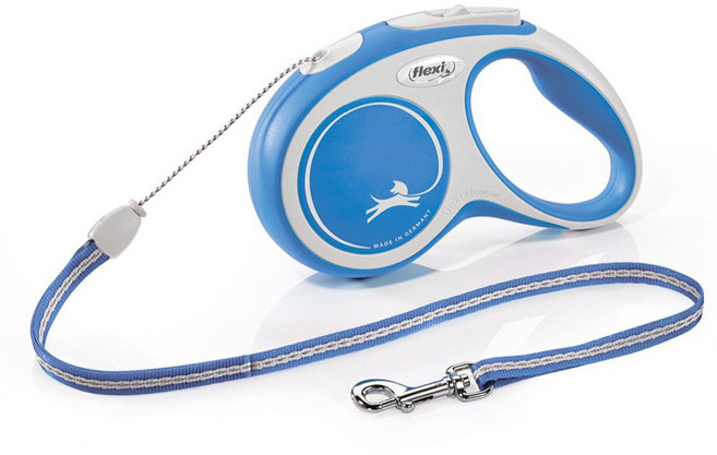 플렉시 자동리드줄 더뉴컴포트 코드타입 S, 블루 5m, 1개