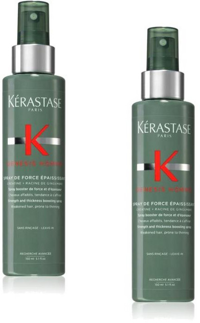 케라스타즈 제네시스 옴므 씨크닝 스트렝스 스프레이 Kerastase Genesis Homme Thickening Force Spray, 2개, 150ml