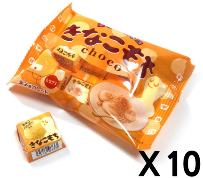 키나코모찌 초콜릿 키나코모찌 10개세트 인절미 티롤 초코 키나코 인절미 과자 모찌 일본 초콜릿 일본과자 인절미 초콜릿 5개입 10봉지세트