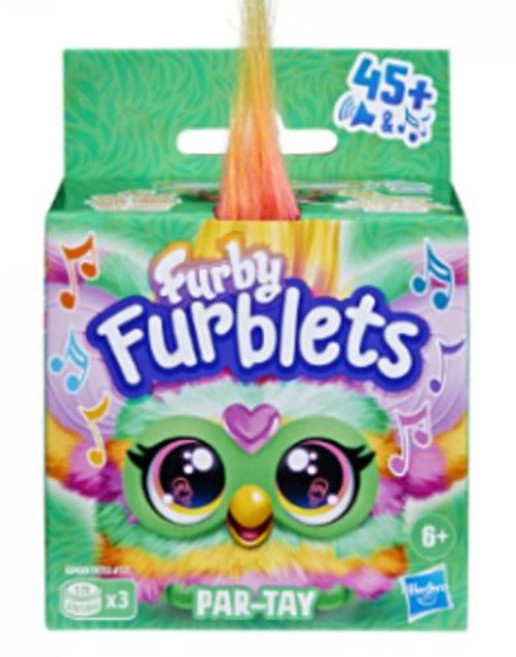 HASBRO 孩之寶 菲比小精靈 迷你電子絨毛玩偶, PAR-TAY, 1個