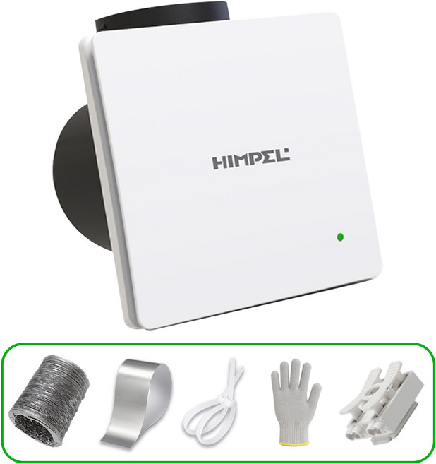 힘펠 플렉스 설치 부속 풀세트 C2-100LF 욕실 주방 환풍기