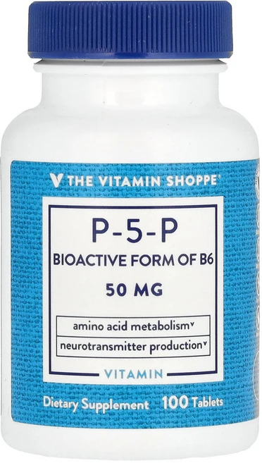 The Vitamin Shoppe P-5-P 50mg 100정 Shoppe (더 비타민 샵), The Vitamin Shoppe, P-5-P, 50m, 1개 - 쿠팡
